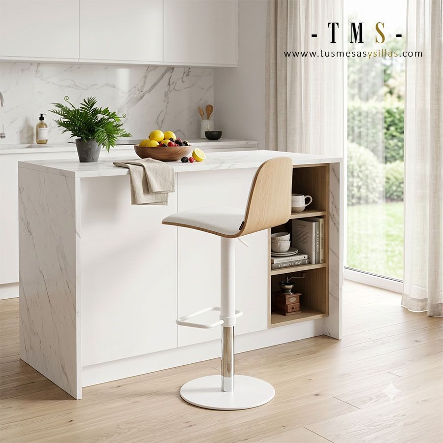 Tabouret haut réglable Lemon Tessuto. Tabouret haut réglable Lemon Tessuto.