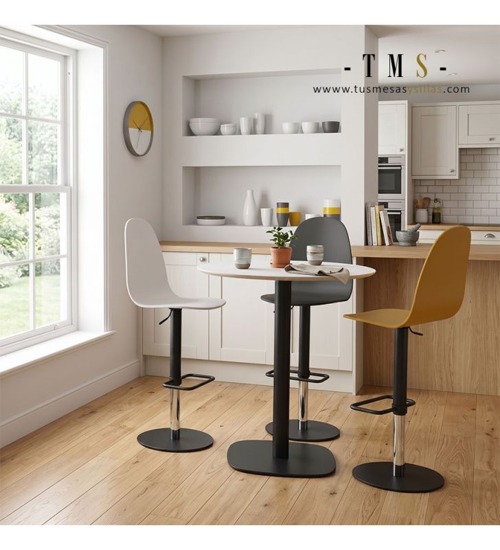 Taburete alto para isla de cocina. Taburete alto para isla de cocina.