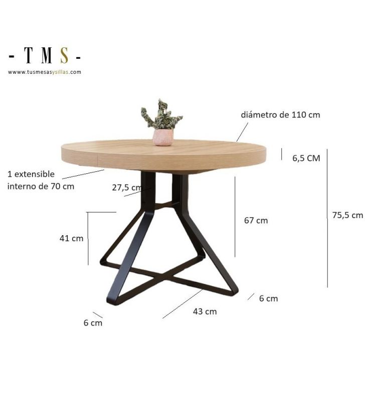 dimensions de la table Ivy dimensions de la table Ivy