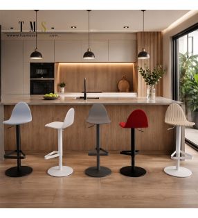 Tabouret au design moderne.
