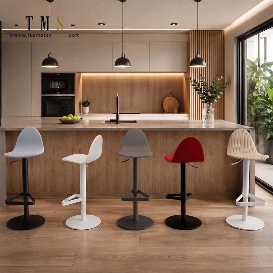 Tabouret au design moderne.