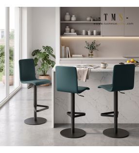 Taburete elegante para cocina moderna.