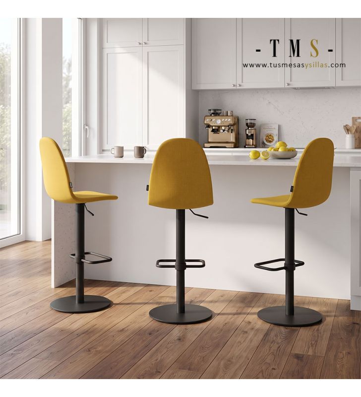 Tabouret confortable pour un usage quotidien.