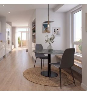 Plateau rond en Dekton
