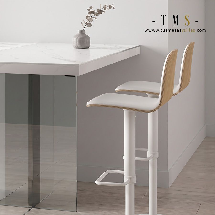Taburete alto Lemon Tessuto regulable. Taburete alto Lemon Tessuto regulable.
