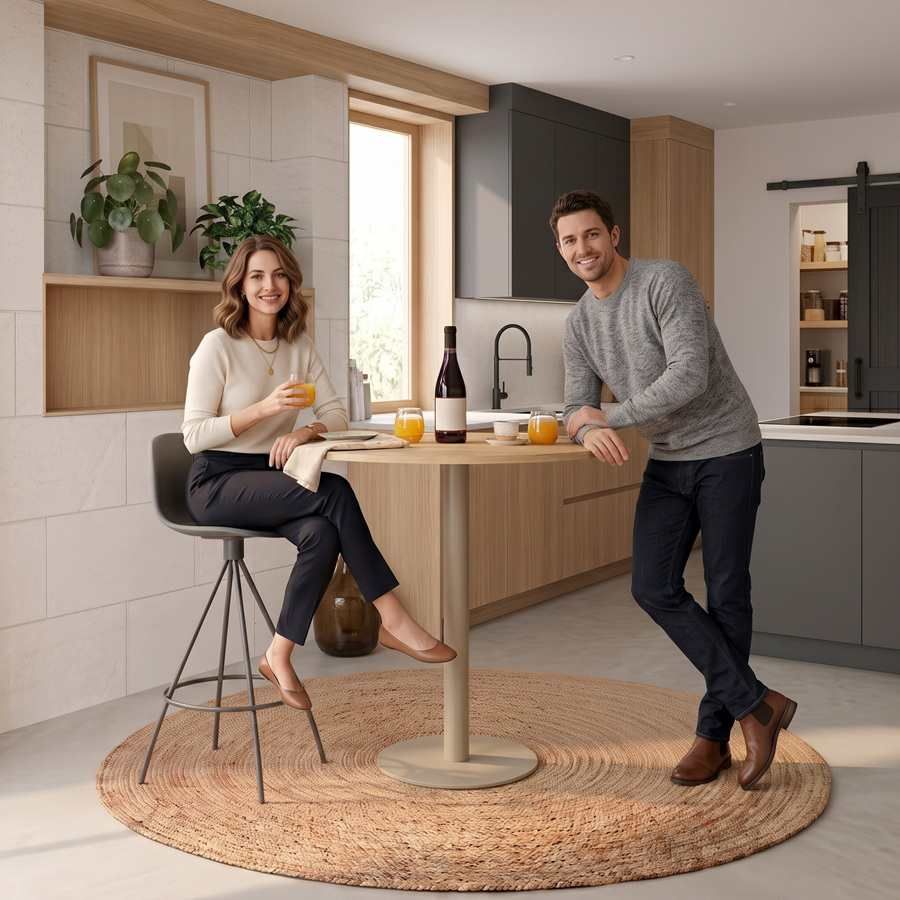 table-haute-ronde-avec-support-central table-haute-ronde-avec-support-central