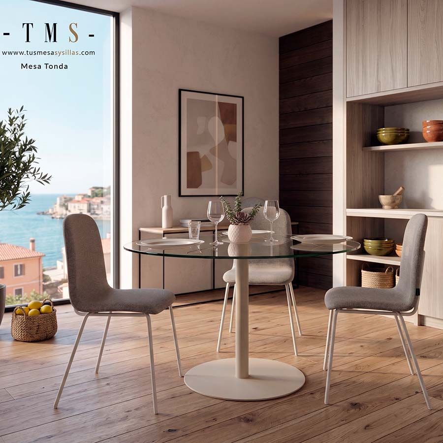 table ronde en verre table ronde en verre