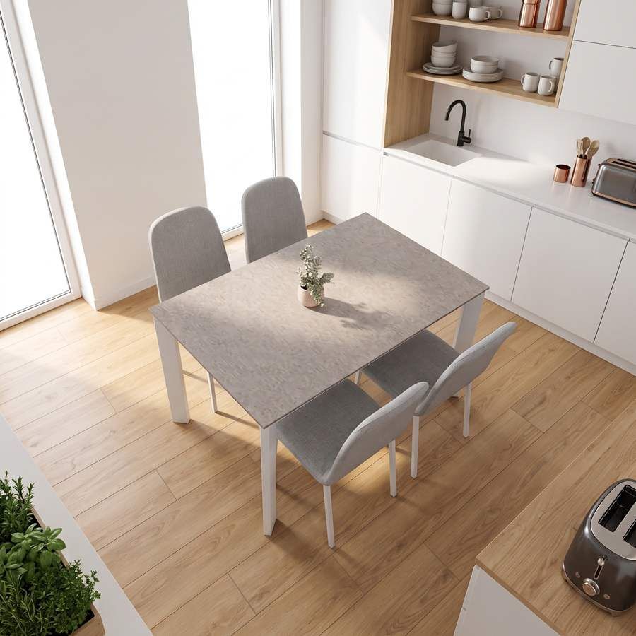 mesa-extensible-con-encimera-en-porcelánico mesa-extensible-con-encimera-en-porcelánico