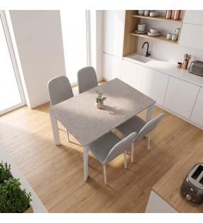 table extensible en porcelaine