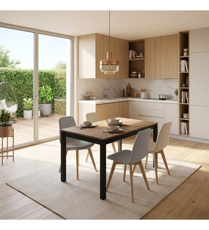 table extensible en noyer noir table extensible en noyer noir