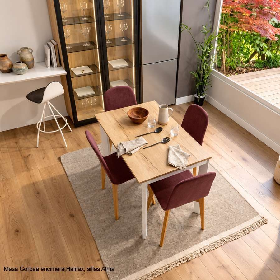 table extensible avec pieds noirs table extensible avec pieds noirs