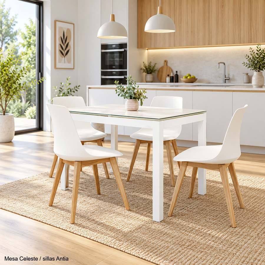mesa-de-cocina-blanca mesa-de-cocina-blanca