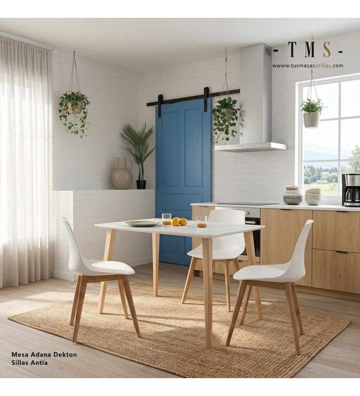 comptoir de table en Dekton sur mesure