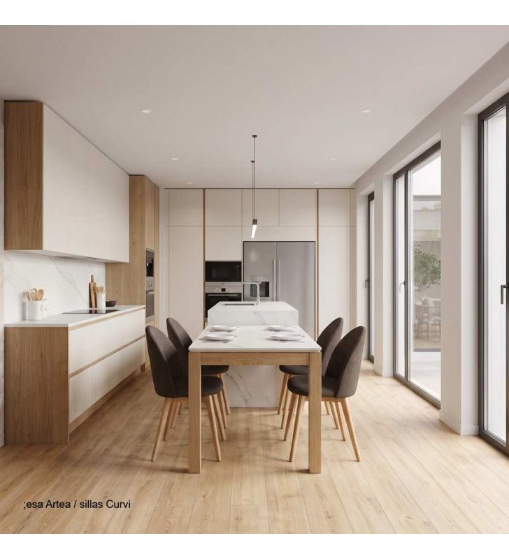 table extensible en bois - Dekton table extensible en bois - Dekton