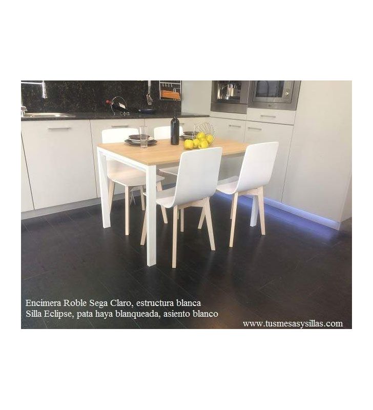mesa cocina extensible Punto Ondarreta 100x60