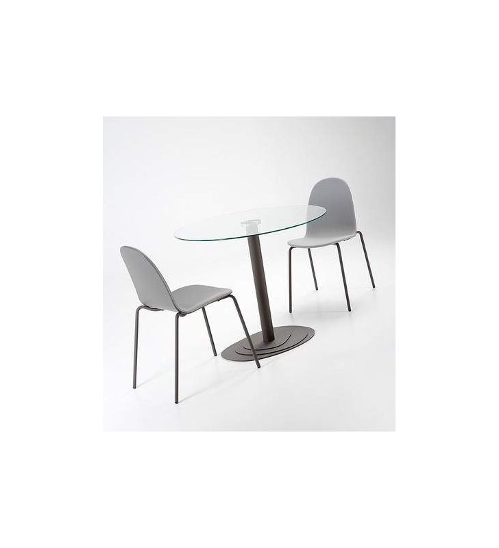 Silla Bob de cocina de ondarreta pata metalica