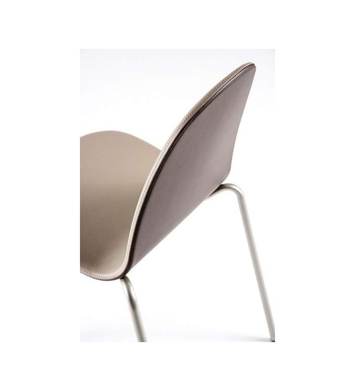 Silla Bob de cocina de ondarreta pata metalica
