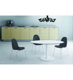 Silla Bob de cocina de ondarreta pata metalica