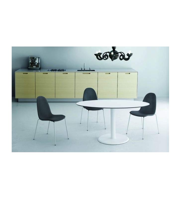 Silla Bob de cocina de ondarreta pata metalica