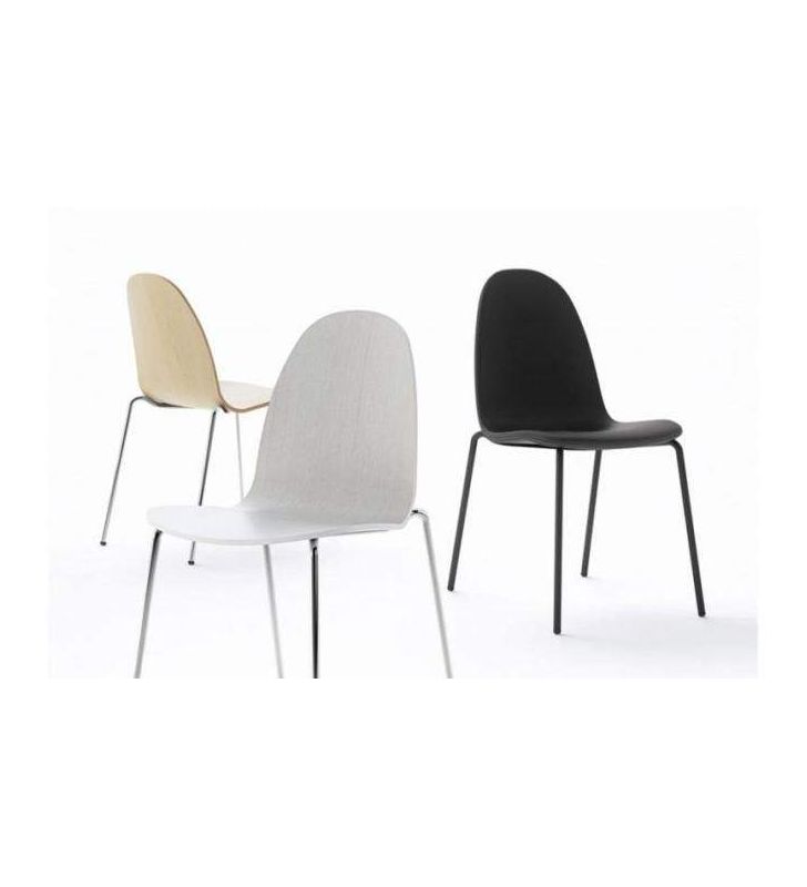 Silla Bob de cocina de ondarreta pata metalica