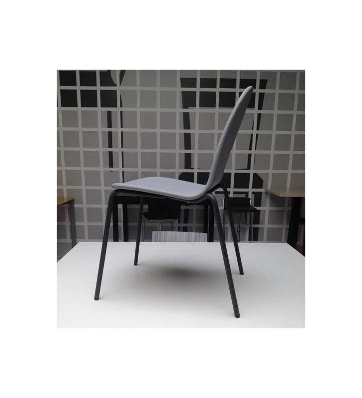 Silla Bob de cocina de ondarreta pata metalica