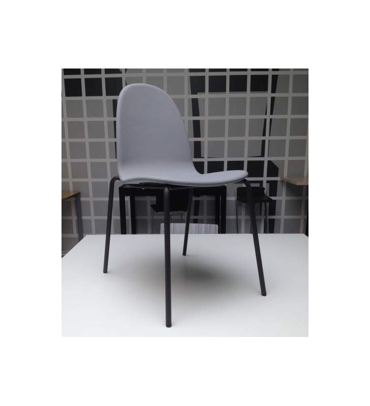 Silla Bob de cocina de ondarreta pata metalica