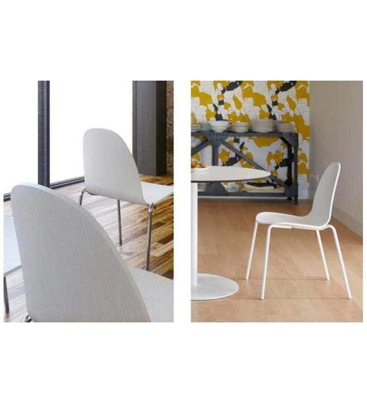 Silla Bob de cocina de ondarreta pata metalica