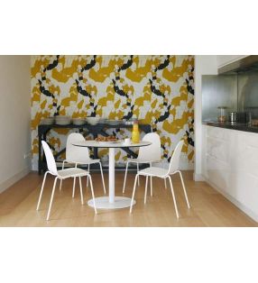 Silla Bob de cocina de ondarreta pata metalica