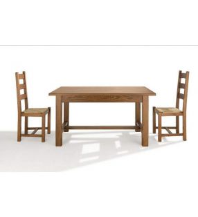 Silla Campania en madera roble tradicional