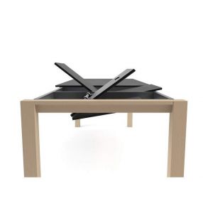 Mesa cocina extensible Quadra de Cancio Vetas, estilo nórdico