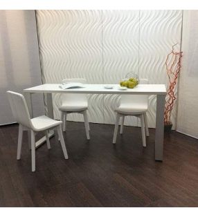 Barra mostrador alto con patas de una pieza Ugly a medida h90