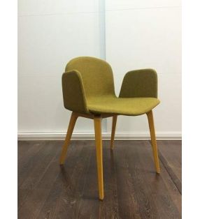 Silla comedor Bob XL con brazos de Ondarreta