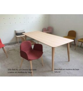 Silla comedor Bob XL con brazos de Ondarreta