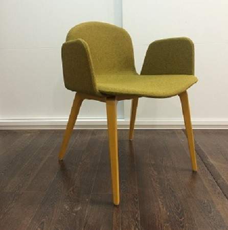 Silla comedor Bob XL con brazos de Ondarreta