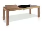 mesa comedor moderna Tania 276 con encimera cristal