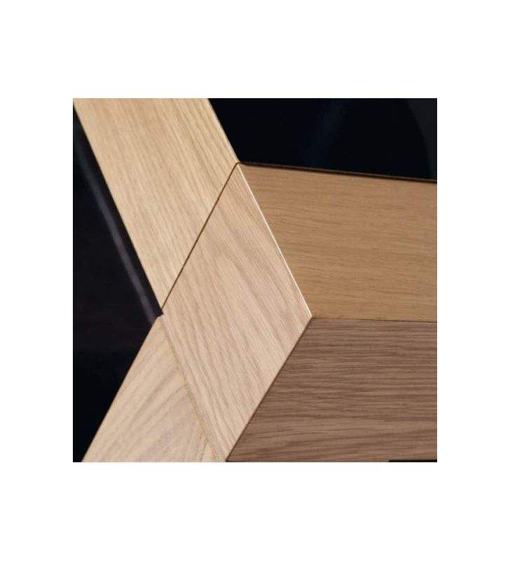mesa comedor moderna Tania 276 con encimera cristal