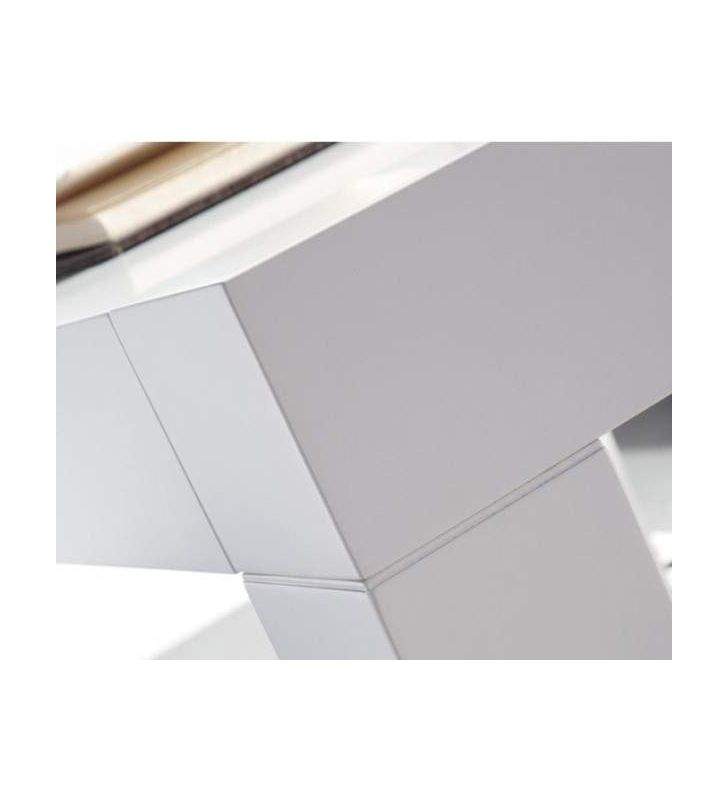 mesa comedor moderna Tania 276 con encimera cristal