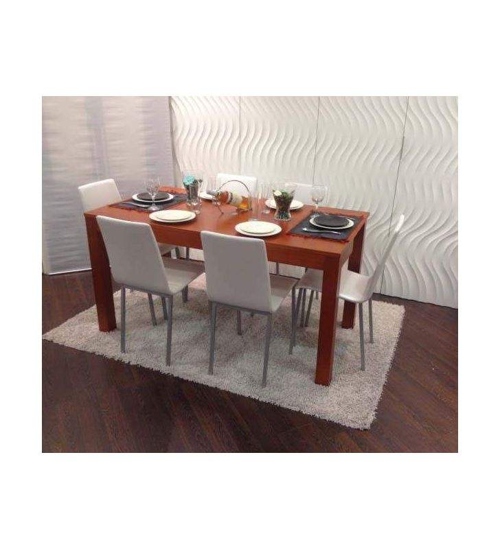 mesa libro extensible de comedor