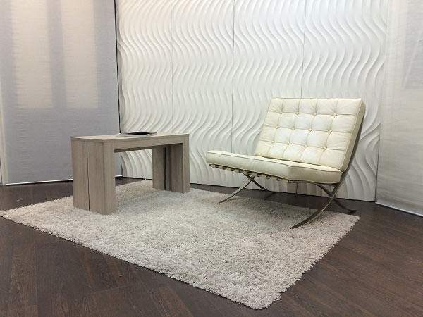 Mesa de comedor de centro extensible