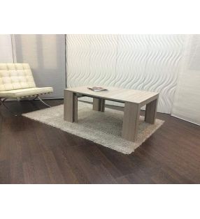 Mesa de comedor de centro extensible