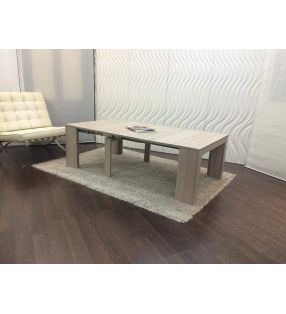 Mesa de comedor de centro extensible