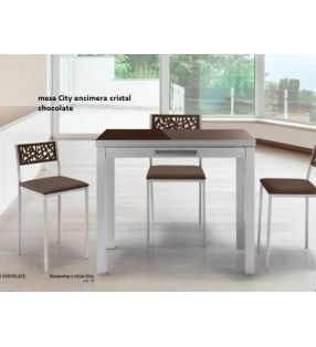 Silla moderna de cocina Kiss tapizada Formihogar