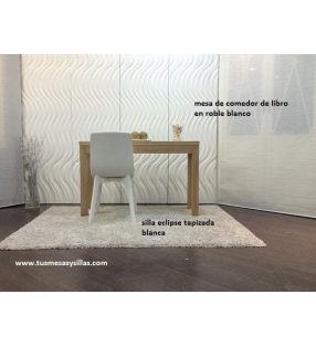 mesa libro extensible de comedor