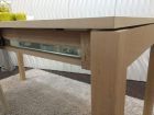 Mesa cocina comedor Mirka en Silestone extensible en madera