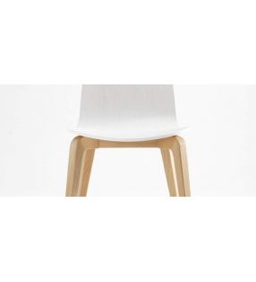 Silla Bob Pata madera de cocina comedor y contract