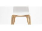 Silla Bob Pata madera de cocina comedor y contract