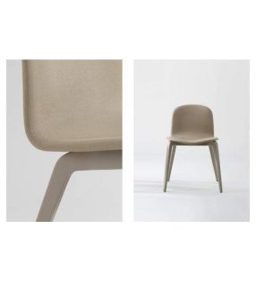 Silla Bob Pata madera de cocina comedor y contract