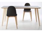 Silla Bob Pata madera de cocina comedor y contract