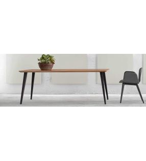 mesa Bob en madera de cocina y comedor ondarreta