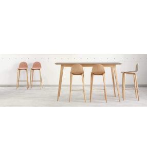 mesa Bob en madera de cocina y comedor ondarreta